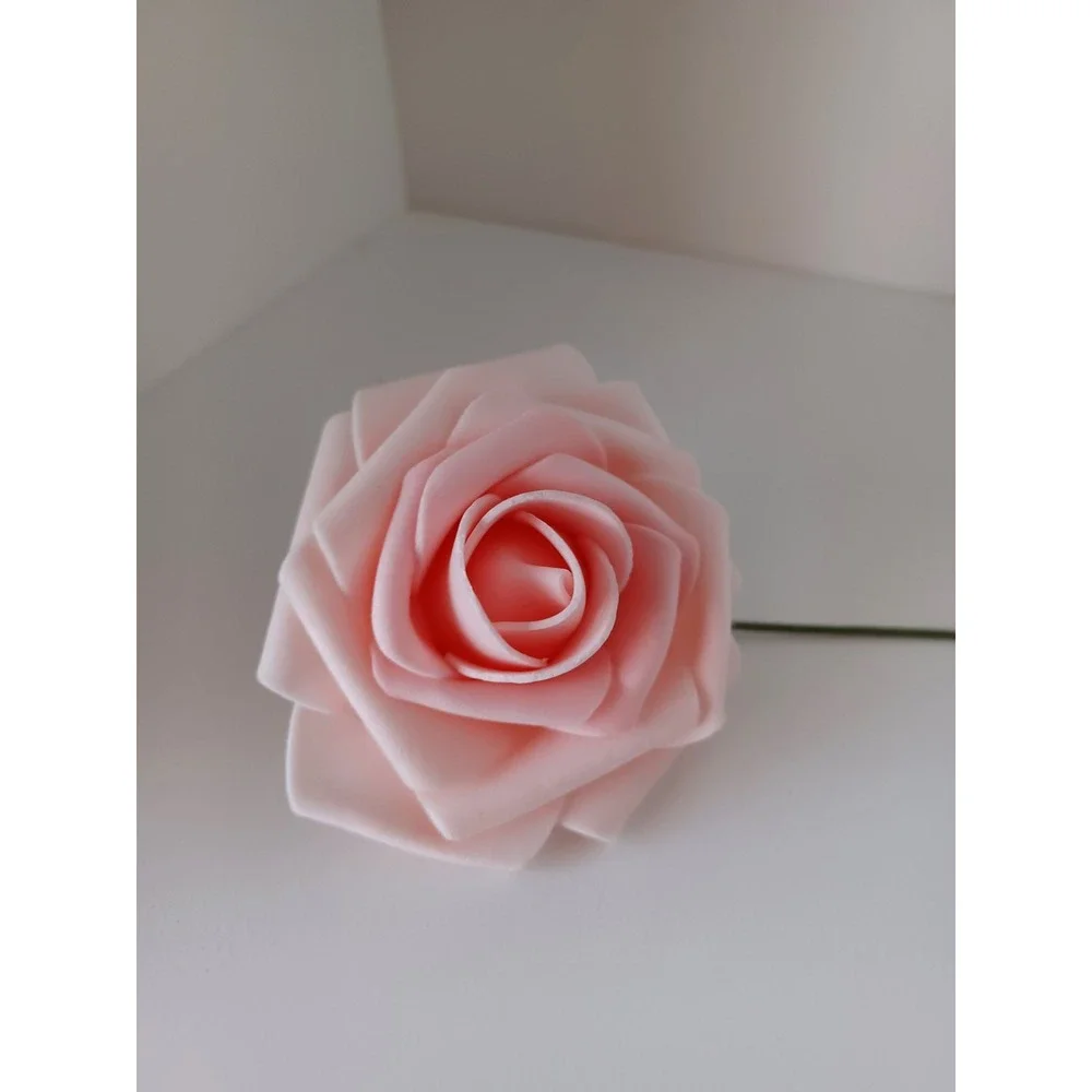 22 Pink Fake Individual Decor Flowers Wedding Parties